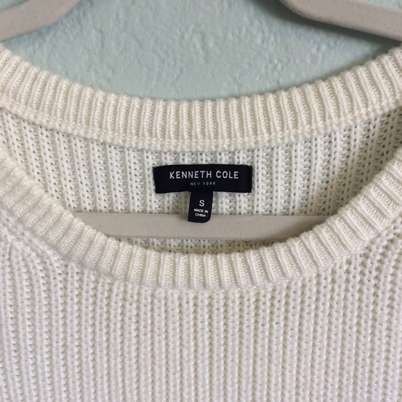 KENNETH COLE cream sweater Women’s Size S - Picture 7 of 7